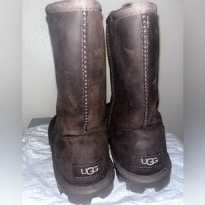 Brown Ugg Water Resistant Boots